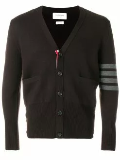 Thom Browne 4-Bar Milano Stitch Cardigan