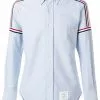 Thom Browne Rwb Elastic Stripe Oxford Shirt
