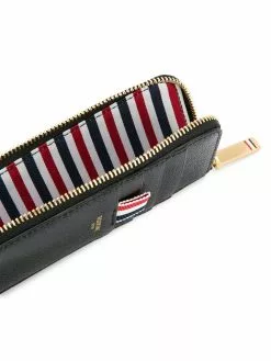Thom Browne zipped leather wallet