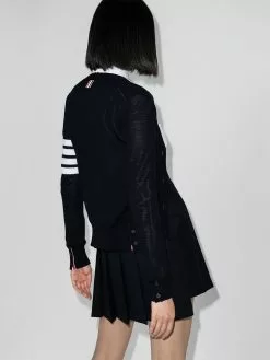 Thom Browne 4-Bar knitted cardigan