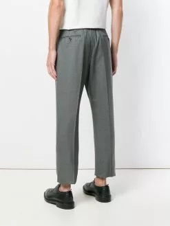 Thom Browne backstrap cropped tailored trousers