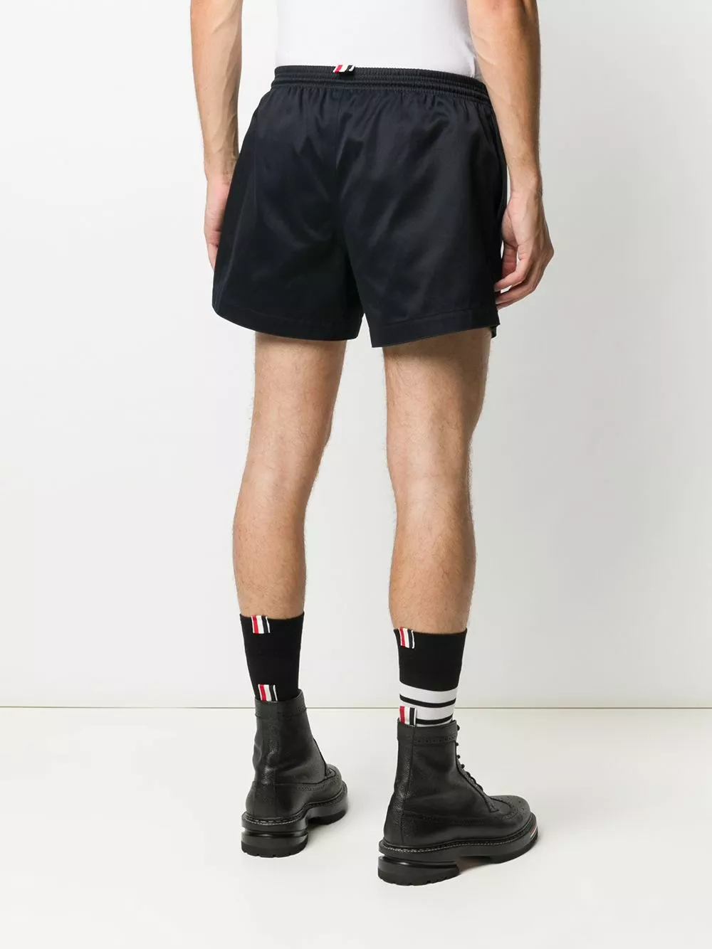 Thom Browne Drawcord waistband rugby shorts of men 4 Thom Browne drawcord waistband rugby shorts