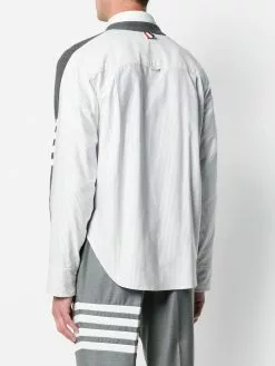 Thom Browne 4-Bar Half-&-Half cardigan