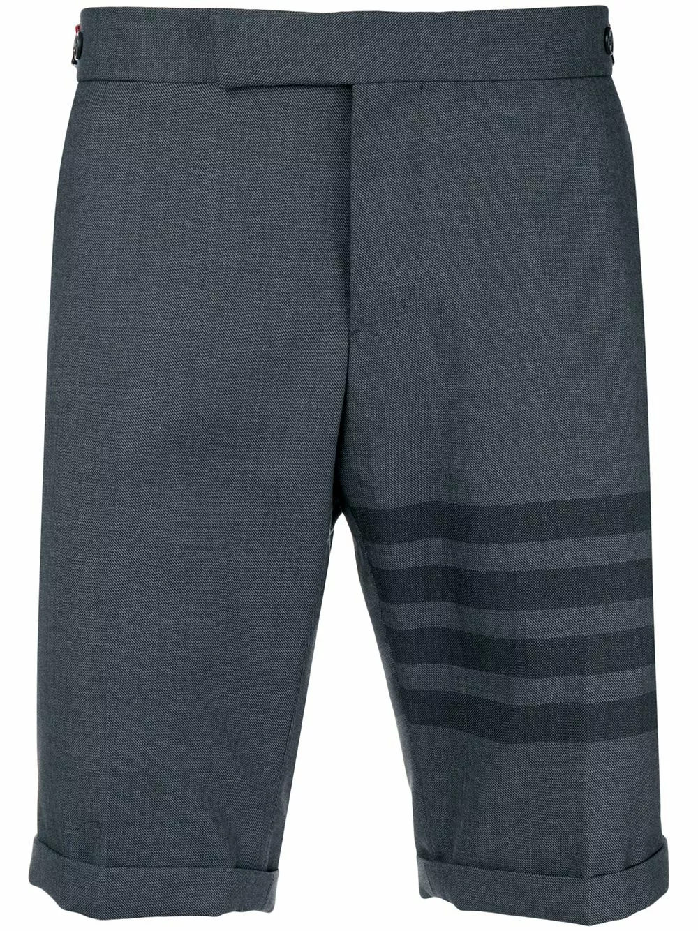Thom Browne 4 Bar Skinny Fit Short tailored shorts of men 1 Thom Browne 4-Bar Skinny-Fit Short