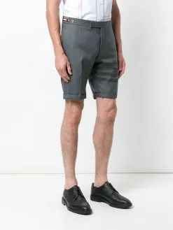 Thom Browne 4 Bar Skinny Fit Short tailored shorts of men 7 Thom Browne 4-Bar Skinny-Fit Short