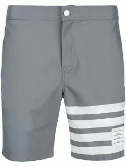 Thom Browne 4-Bar Swim-Tech Swim Short