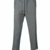 Thom Browne Elastic Hem Wool Track Trouser