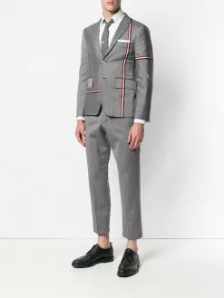Thom Browne Rwb Stripe Unconstructed Chino