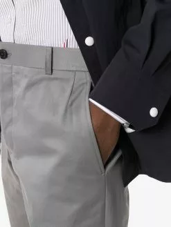 Thom Browne Solid Nylon Armband Shirt Jacket