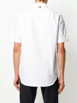 Thom Browne short-sleeved Oxford shirt