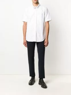 Thom Browne short-sleeved Oxford shirt