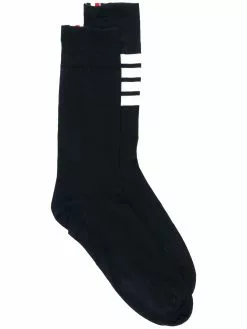 Thom Browne 4-Bar Lightweight Mid-Calf Socks