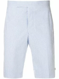 Thom Browne Seersucker Backstrap Short
