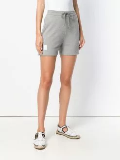 Thom Browne Rwb Stripe Piqué Shorts