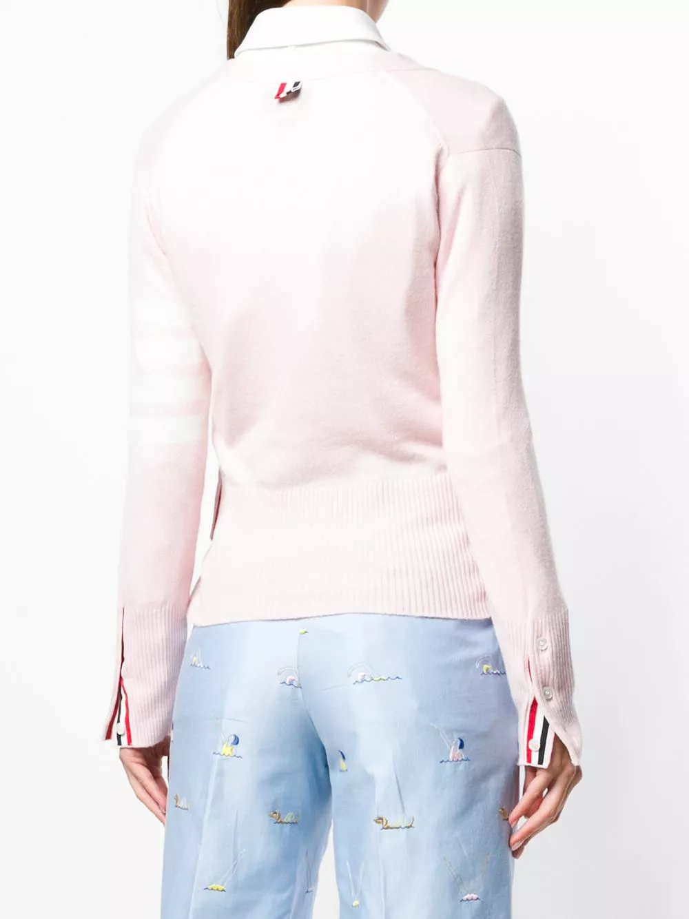 Thom Browne 4 Bar Cashmere Cardigan cardigans of women 4 Thom Browne 4-Bar Cashmere Cardigan