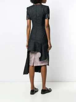 Thom Browne chalk stripe pencil dress