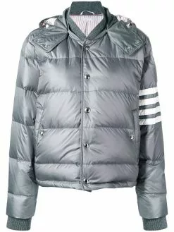 Thom Browne 4-Bar bomber jacket