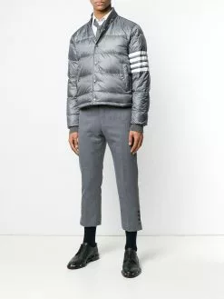 Thom Browne 4-Bar bomber jacket
