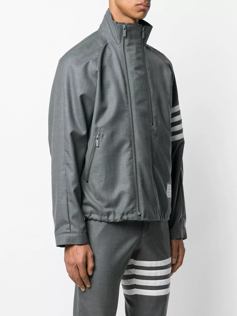 Thom Browne Double zip Raglan Jacket sport jackets & windbreakers of men 3 Thom Browne Double-zip Raglan Jacket