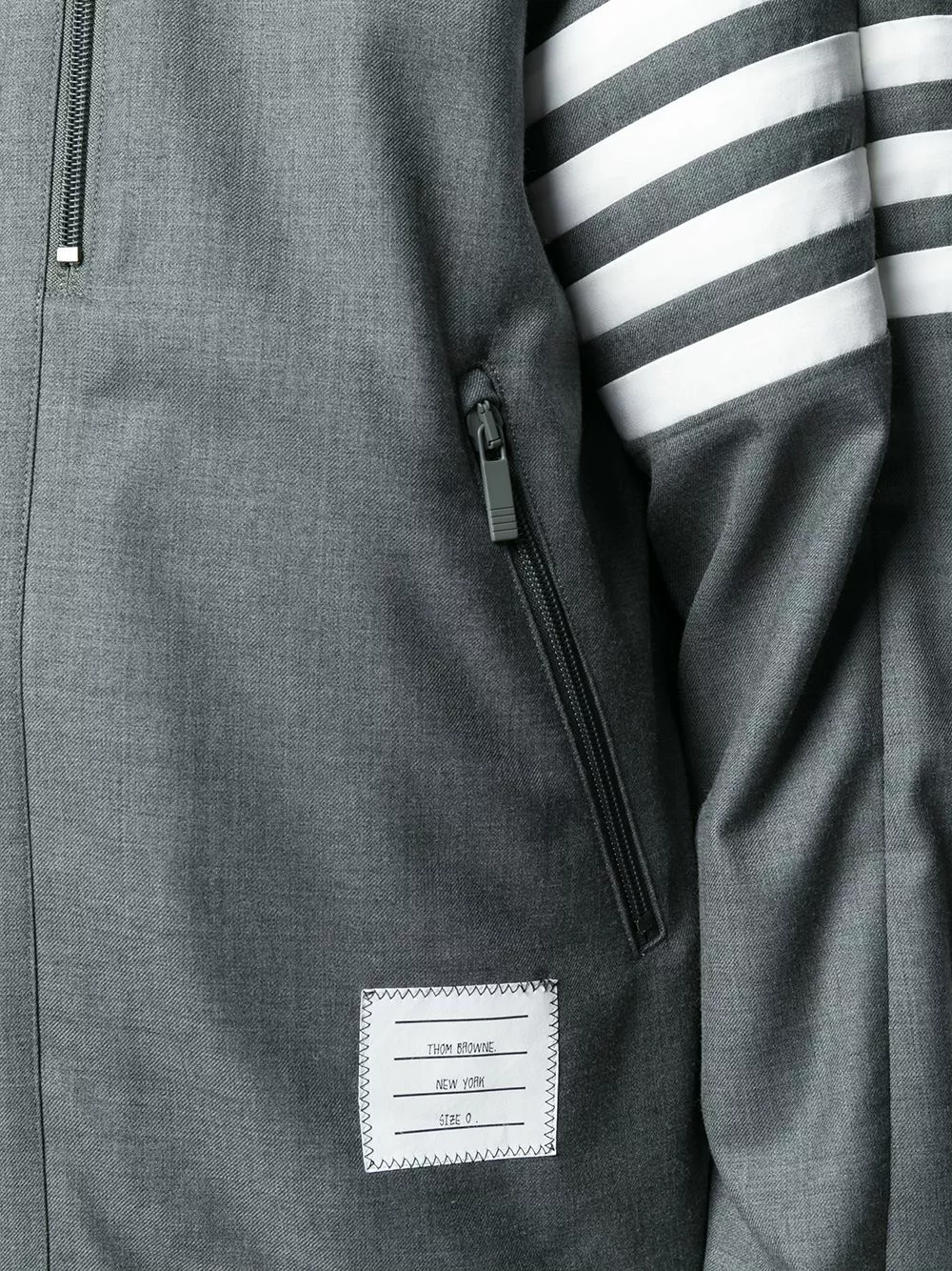 Thom Browne Double zip Raglan Jacket sport jackets & windbreakers of men 5 Thom Browne Double-zip Raglan Jacket