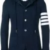 Thom Browne 4-Bar hooded cardigan