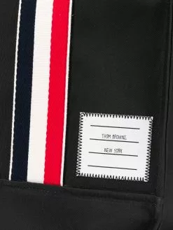 Thom Browne grosgrain stripe tote bag