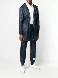 Thom Browne Rwb stripe ripstop track pants