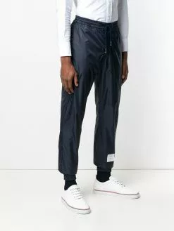 Thom Browne Rwb stripe ripstop track pants