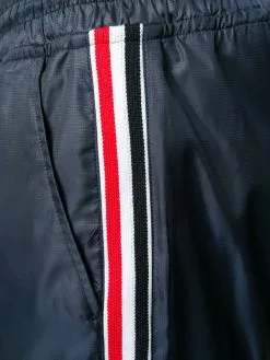 Thom Browne Rwb stripe ripstop track pants