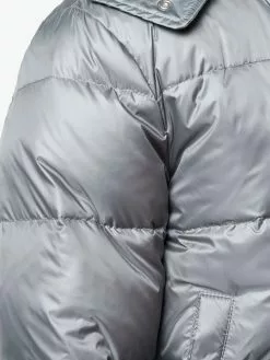 Thom Browne 4-bar Matte Nylon Coat