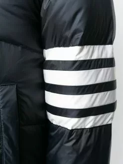 Thom Browne 4-bar Matte Nylon Coat