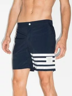Thom Browne 4-bar Solid Tech Swim Short
