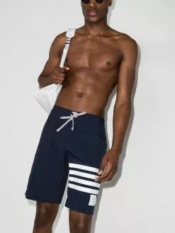 Thom Browne 4-bar Swim Tech Board Short