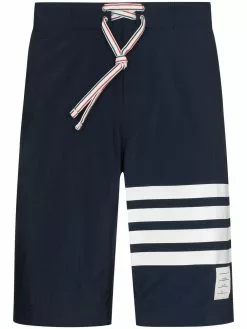 Thom Browne 4-bar Swim Tech Board Short