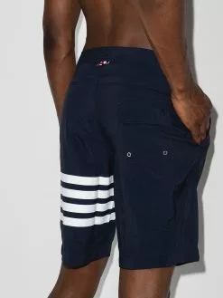 Thom Browne 4-bar Swim Tech Board Short