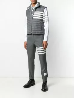 Thom Browne 4-bar Down Quilted Vest
