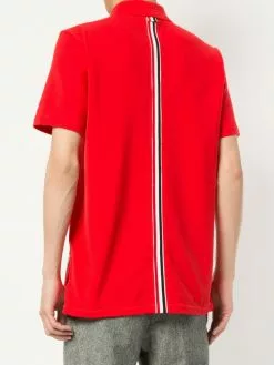 Thom Browne center-back stripe polo shirt