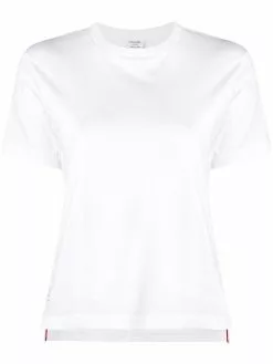 Thom Browne side slits relaxed T-shirt