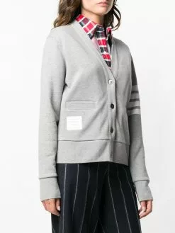 Thom Browne 4 Bar stripe cardigan cardigans of women 7 Thom Browne 4-Bar stripe cardigan