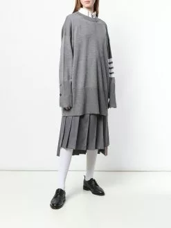 Thom Browne 4-Bar oversize jumper