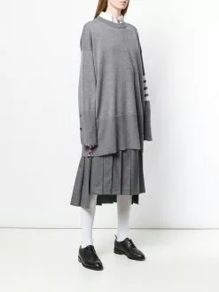 Thom Browne 4-Bar oversize jumper