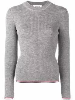 Thom Browne RWB tipping stripe jumper