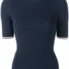 Thom Browne fitted knitted top