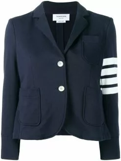 Thom Browne 4-Bar loopback sport coat
