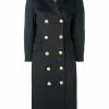 Thom Browne double-breasted mid-length overcoat