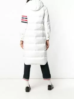 Thom Browne 4-Bar-stripe hooded parka