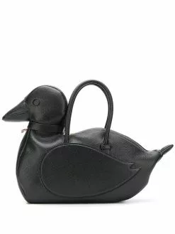 Thom Browne duck icon tote bag