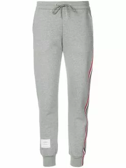 Thom Browne Classic Loopback Stripe Sweatpants