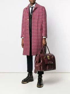 Thom Browne Exclusive Deerskin Mr. Thom Backpack