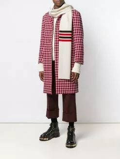 Thom Browne Milano Stitch Merino Scarf
